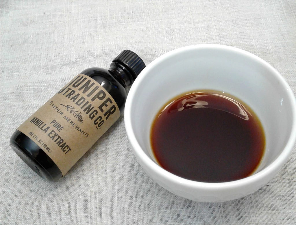 Handmade small-batch pure vanilla extract.